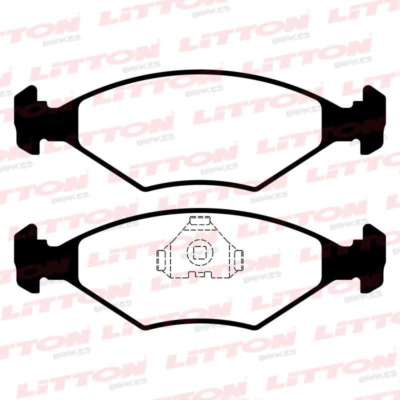 LITTON PASTILLAS FRENO GALAXY PALIO SPAZIO FIORINO GOL GTI QUANTUM