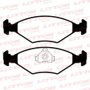 [37671NA.0500] LITTON PASTILLAS FRENO DEL. FIAT DUNA FIORINO PALIO SIENA SPAZIO FORD GALAXY VW GOL 2.0 PARATI QUANTUM SANTANA 1.8- 2.0 