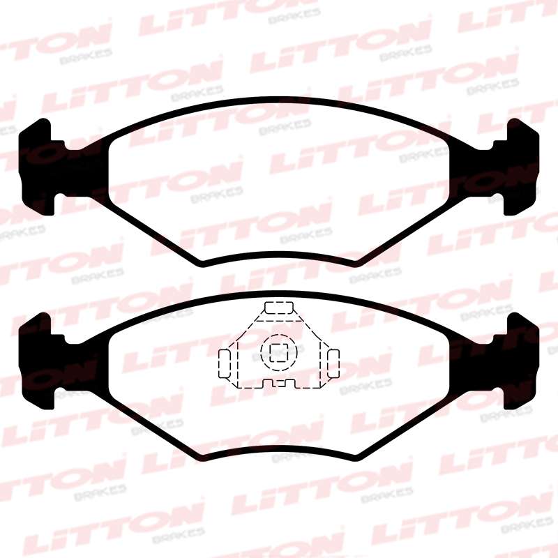 LITTON PASTILLAS FRENO DEL. FIAT DUNA FIORINO 146 PALIO 1.0 - 1.5  REGATTA 85 SPAZIO UNO 1.4 - 1.6 
