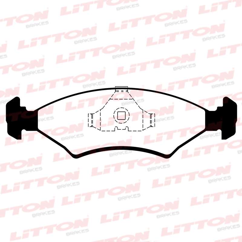 LITTON PASTILLAS FRENO ESCORT 1.6-1.8 93/96 - POINTER-KA 1.3