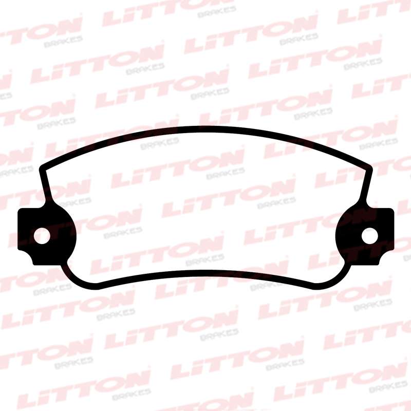 LITTON PASTILLAS FRENO DEL. DODGE CHRYSLER 1800 POLARA FIAT 128 FIORINO PICK UP SPAZIO FORD BELINA 4X4- II 