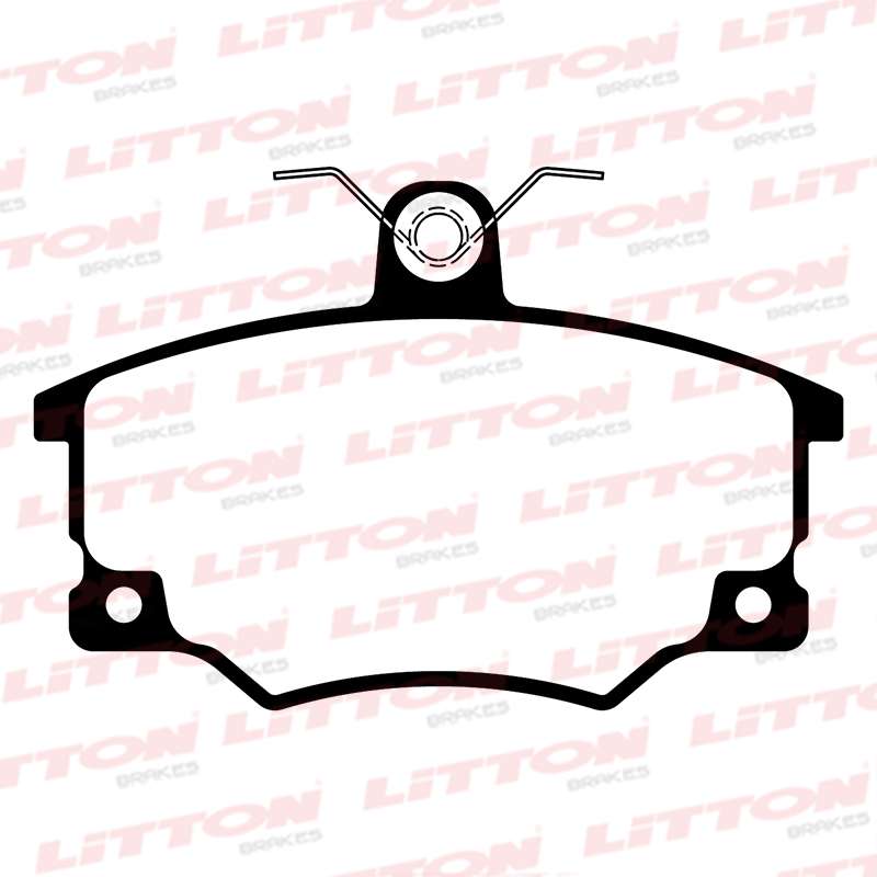 LITTON PASTILLAS FRENO DEL. ALFA ROMEO 145 146 155 FIAT 124 132 PUNTO 1.1 - 1.2 - 1.4 - 1.6 - 1.7D 93/ REGATTA 100-2000 90/94 SPAZIO TIPO UNO 1.5R - 1.6R SEAT RITMO 138  VOLVO 345 
