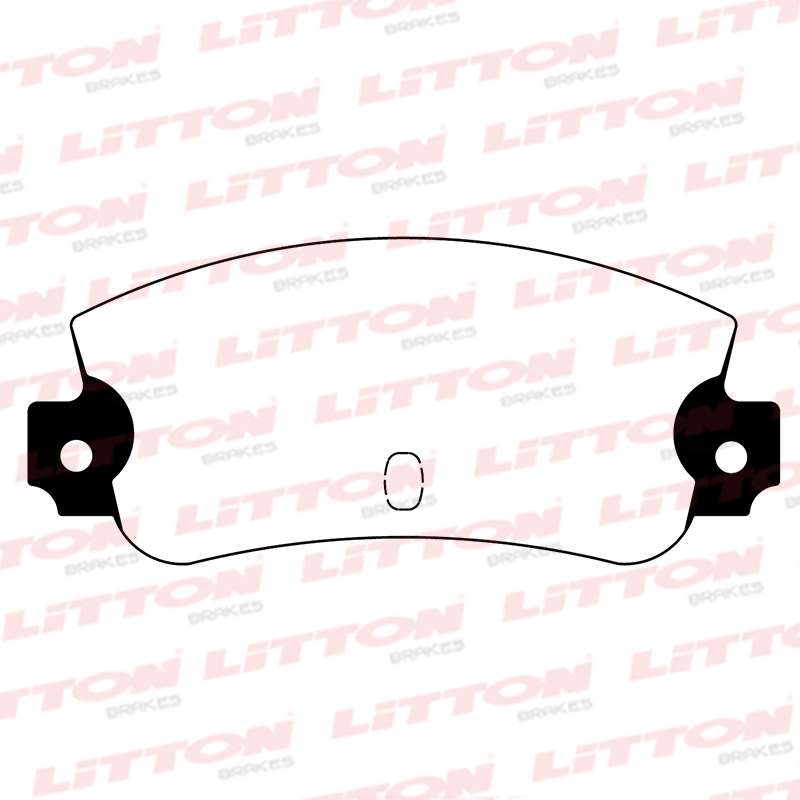 LITTON PASTILLAS FRENO FUEGO LANCIA ZX (TRASERA) (PD/320 FRASLE)