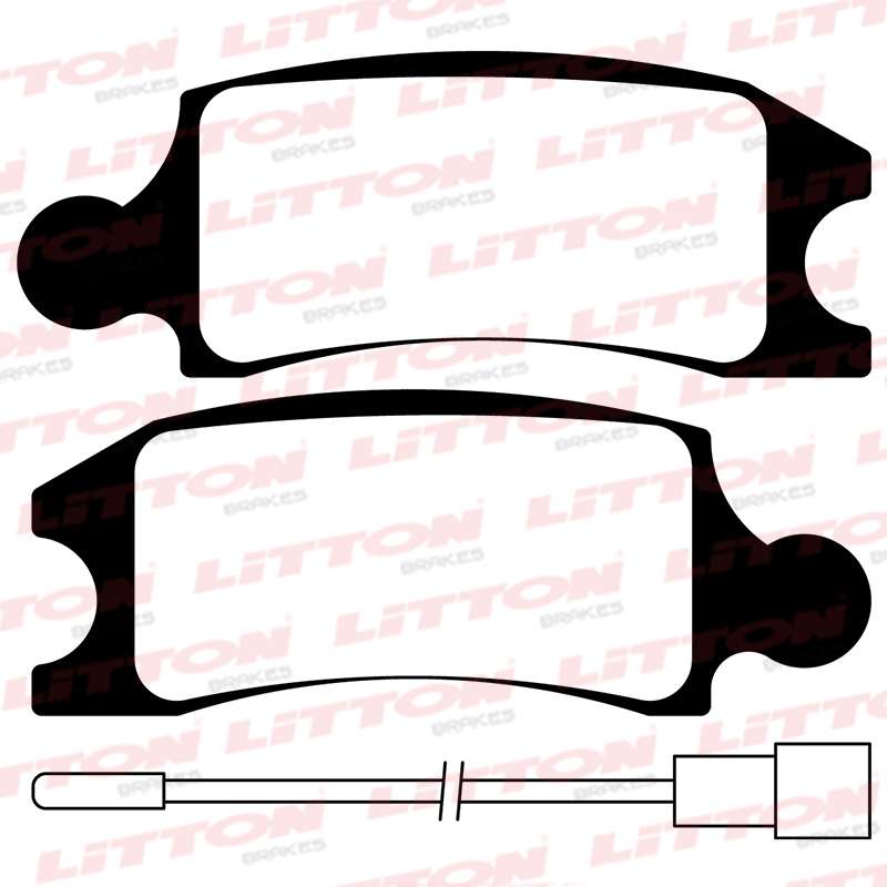LITTON PASTILLAS FRENO DEL. CITROEN IES AMERICA TODOS LOS MODELOS