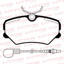 [38170NA.0500] LITTON PASTILLAS FRENO P 306 - P 405 MI 16V 90/94