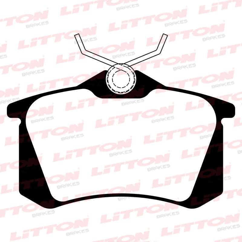 LITTON PASTILLAS FRENO TRAS. AUDI A3 S3 1.8i A4 TT CITROEN C4 PEUGEOT 306 308 405 207 RENAULT CLIO FLUENCE MEGANE SCENIC SANDERO SEAT CORDOBA IBIZA LEON VW BORA GOLF II III IV NEW BEETLE PASSAT II III SAVEIRO VENTO GOLF