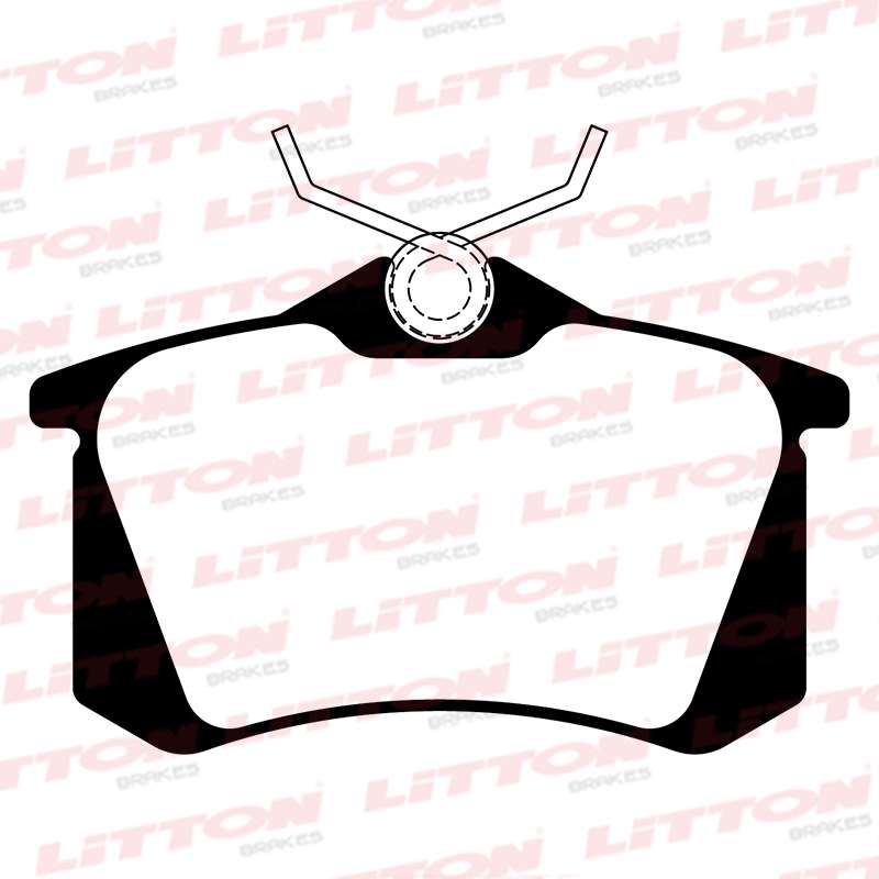 LITTON PASTILLAS FRENO P 306 - P 405 MI-C 4-C 3-PASSAT-GOLF  /TRASERA (POSICION 0184)