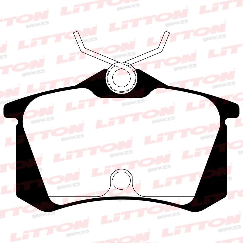 LITTON PASTILLAS FRENO TRAS. RENAULT FLUENCE 10/