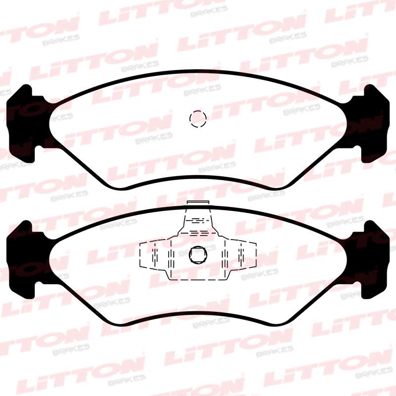 LITTON PASTILLAS FRENO DEL. FORD FIESTA 1.0 KA 1.0 - 1.3 