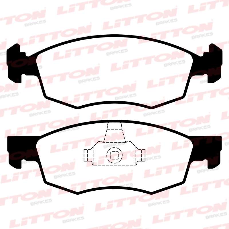 LITTON PASTILLAS FRENO DEL. FIAT CARGO 1.2- 1.9 DOBLO GRAND SIENA PALIO 1.4- 1.6- 1.9  STRADA ENDURANCE 1.4 