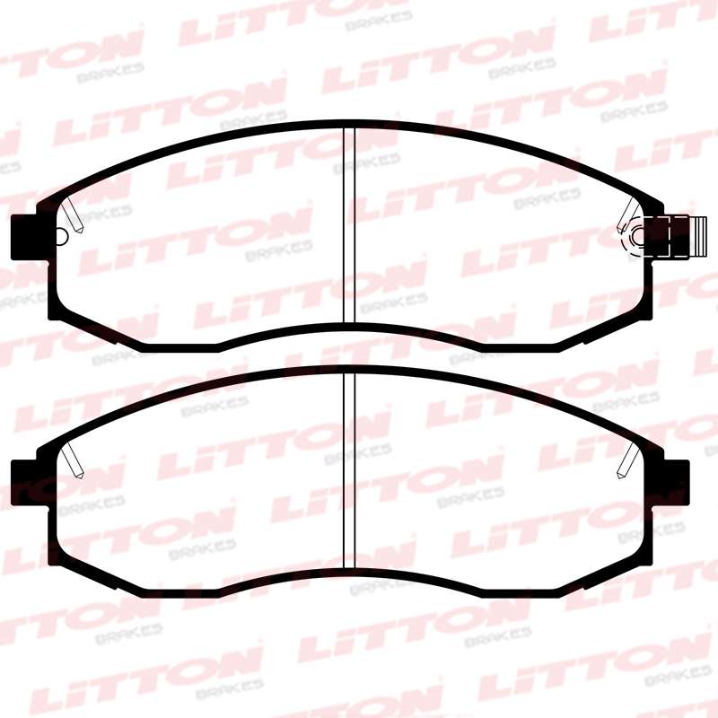 LITTON PASTILLAS FRENO MITSUBISHI L 200-NISSAN MAXIMA  (POSICION 0608)