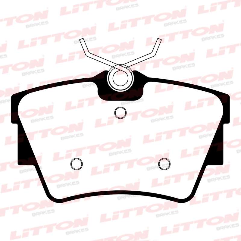 LITTON PASTILLAS FRENO TRANSPORTER 90>TRASERA (PD/2169 FRASLE) (POSICION 0623)