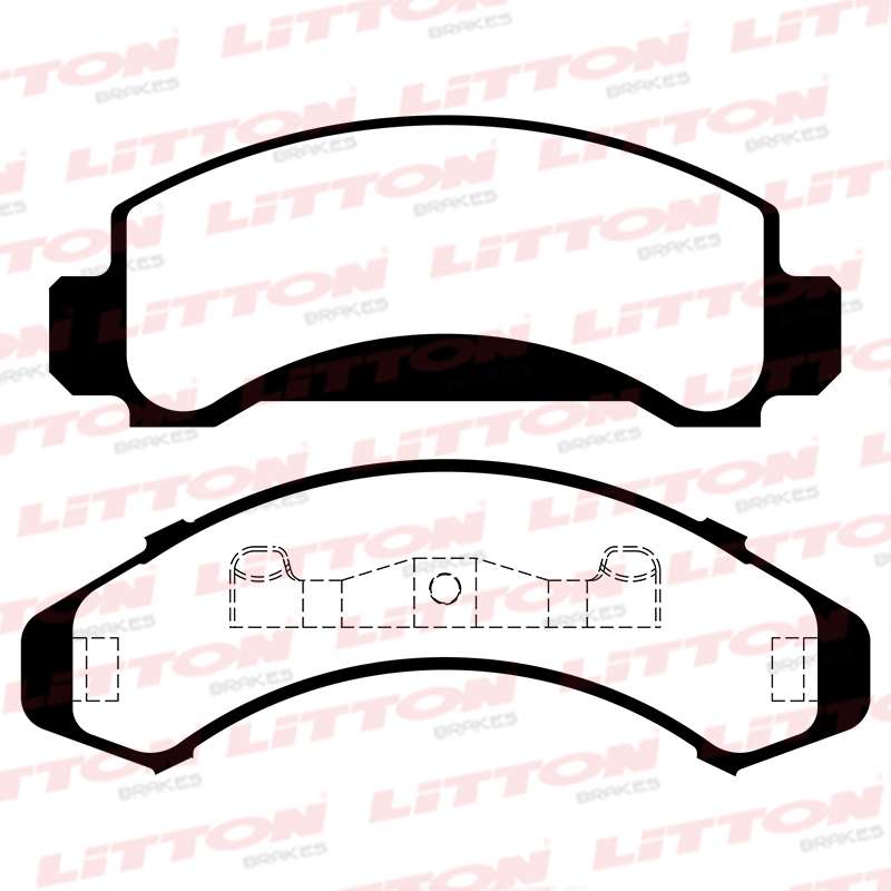 LITTON PASTILLAS FRENO RANGER 90/95 - EXPLORER-MAZDA (PD/374 FRASLE) (POSICION 0065)