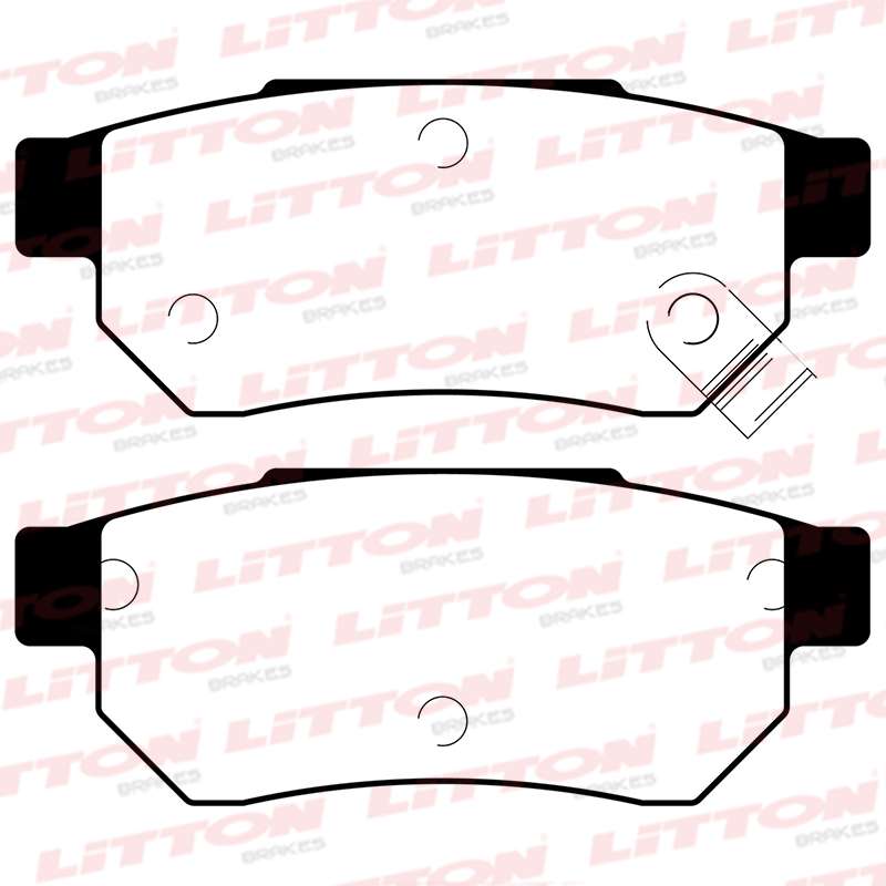 LITTON PASTILLAS FRENO HONDA CIVIC ACORD TRASERA (PD/457 FRASLE)