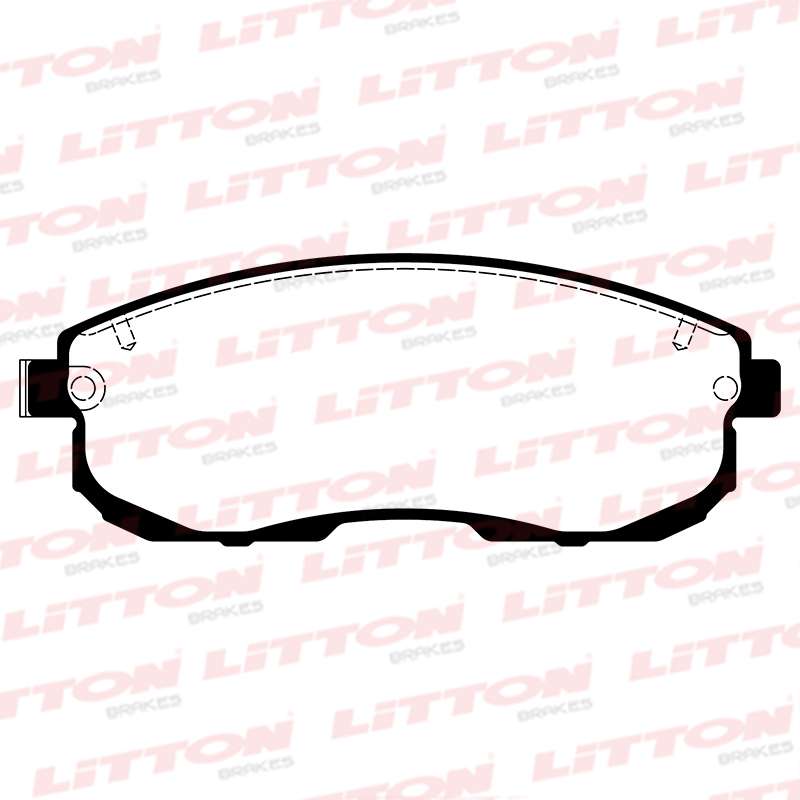 LITTON PASTILLAS FRENO TIIDA 07> INFINITI - VERSA (PD/550 FRASLE) (POSICION 0161)
