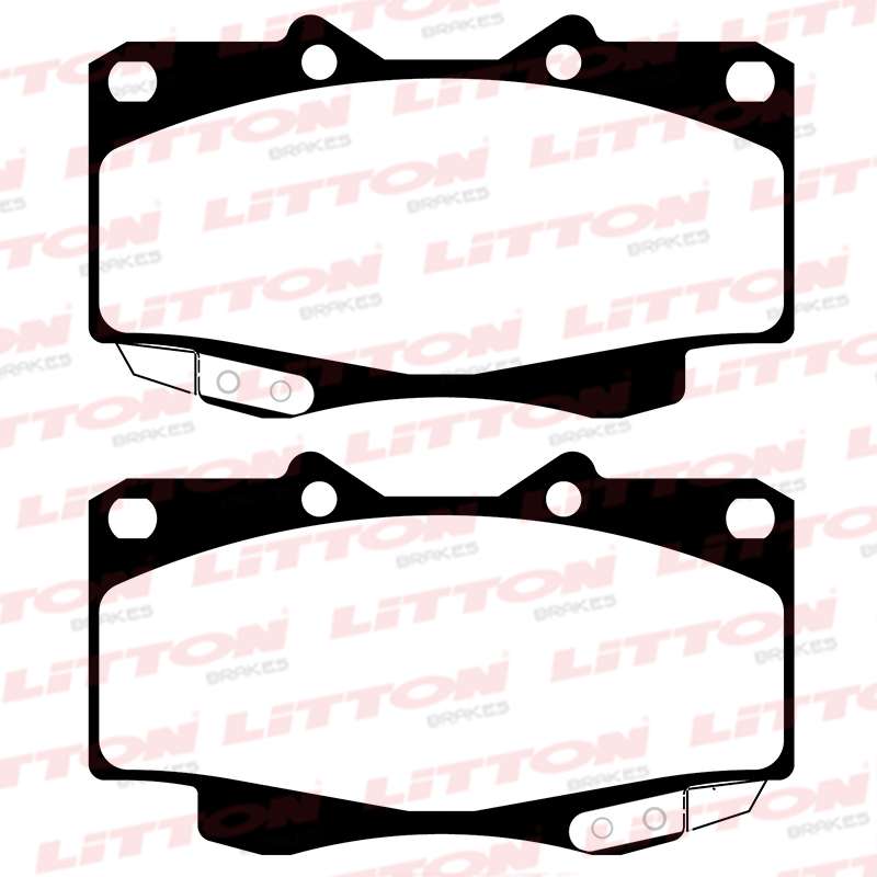 LITTON PASTILLAS FRENO TOYOTA TACOMA 4X2-4X4  (POSICION 0638)