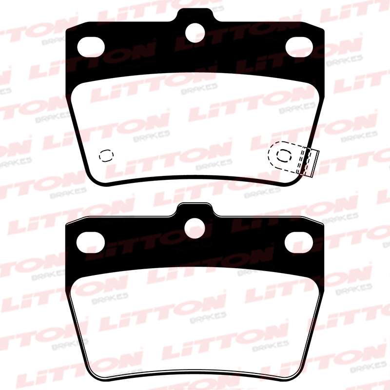 LITTON PASTILLAS FRENO TRAS. CHERY TIGGO 2.0 16V TOYOTA RAV4 4.2I 8-16V RAV4 II 1.8 2.0 04/05
