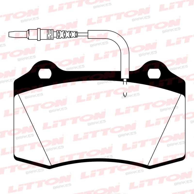 LITTON PASTILLAS FRENO DEL. DODGE-CHRYSLER SRT-8 JEEP GRAND CHEROKEE PEUGEOT 406 COUPE 2.2 - 3.0 