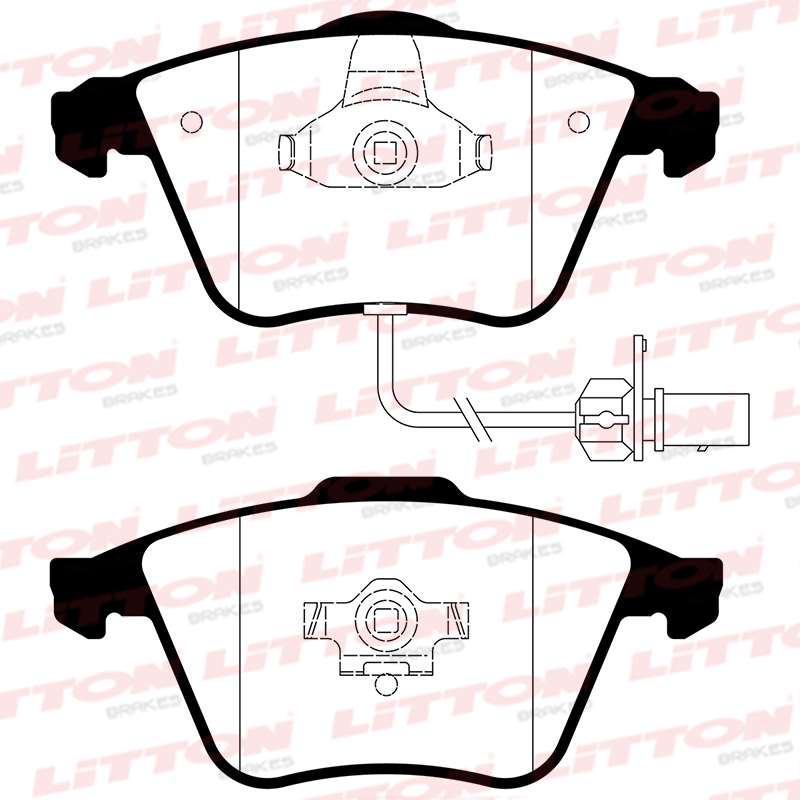 LITTON PASTILLAS FRENO DEL. AUDI A4 A6 QUATTRO