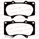 [44980NA.0500] LITTON PASTILLAS FRENO DEL. MITSUBISHI MONTERO III 3.2D- 3.8i V6 TOYOTA 4 RUNNER HILUX 3.2 CD 4x2 - 4WD SRV LAND CRUISER VIII 2.7-3.0-3.4-4.0 LEXUS 