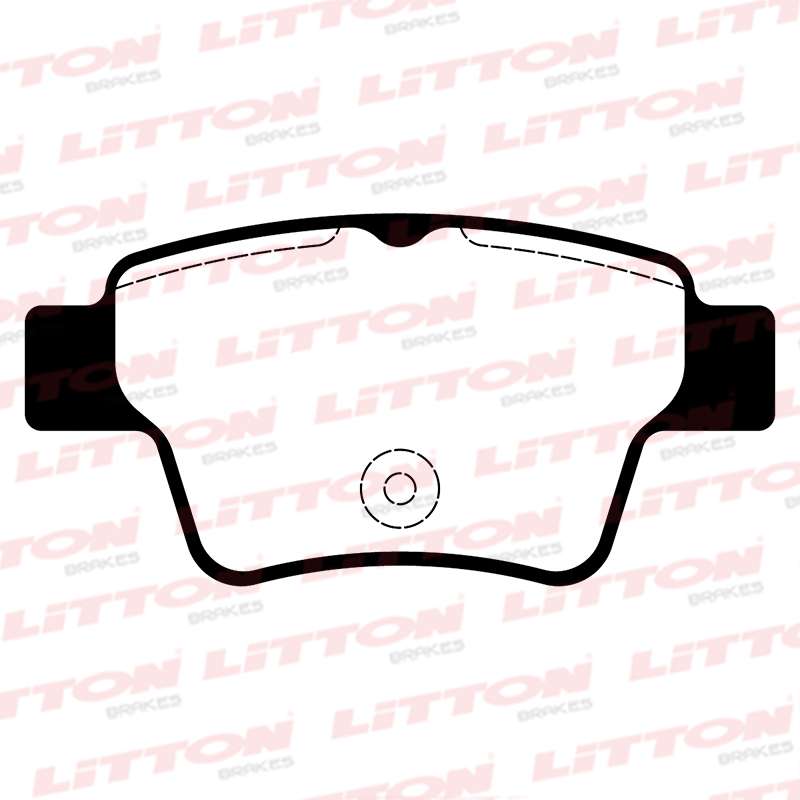 LITTON PASTILLAS FRENO TRAS. CITROEN  C4 SEDAN-COUPE 04/ PEUGEOT 307 1.6i - 2.0i HDI 408 1.6I 12/22