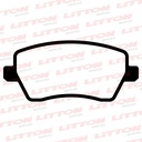[45410NA.0500] LITTON PASTILLAS FRENO DEL. NISSAN MARCH NOTE 1.5- 1.6 16V TIIDA RENAULT CAPTUR ZEN 1.6 16V LOGAN CLIO III 1.4- 1.5 DCI- 1.6 16V DUSTER 1.6- 2.0 NAFTA- 1.5 DCI KANGOO II 1.5 DCI- 1.6 16V MODUS OROCH 1.6 16V SANDERO STEPWAY 1.6 