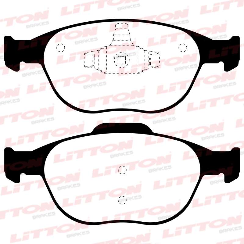 LITTON PASTILLAS FRENO FIESTA '07 FOCUS ECOSPORT AUT.  KUGA TRANSIT