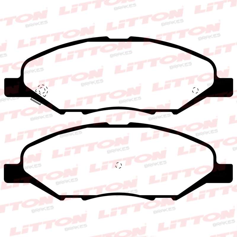 LITTON PASTILLAS FRENO DEL. NISSAN NOTE 1.4- 1.5- 1.6 Dci TIIDA 1.6 1.8 VERSA 1.6 