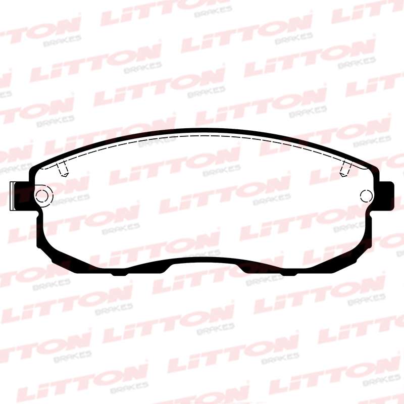LITTON PASTILLAS FRENO NISSAN TIDDA -SENTRA -VERSA 2010>  (POSICION 1072)