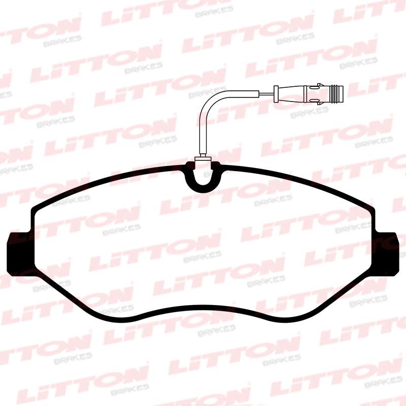 LITTON PASTILLAS FRENO DEL. M-BENZ SPRINTER 2.1 211- 3.0 318- 3.5 324 IVECO DAILY 
