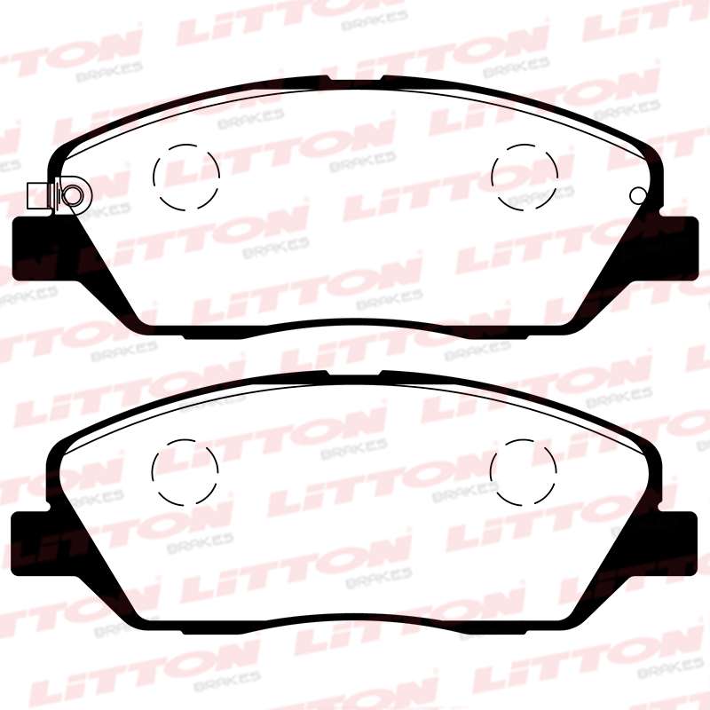 LITTON PASTILLAS FRENO DEL. HYUNDAI SANTA FE 2.7- 3.5 KIA CARNIVAL III SORENTO 2.2 - 2.4 