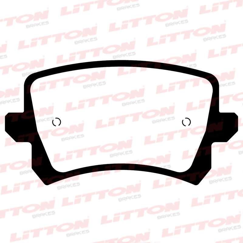 LITTON PASTILLAS FRENO VENTO-PASSAT-TIGUAN 2010 TRASERA (POSICION 0913)
