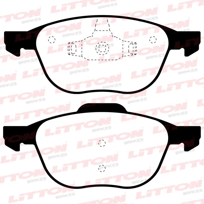 LITTON PASTILLAS FRENO DEL. FORD ECOSPORT AUTOMATICA 1.6L SIGMA- 2.0L 4WD 16V DURACTEC FOCUS C-MAX KUGA 2.0 TDCI 