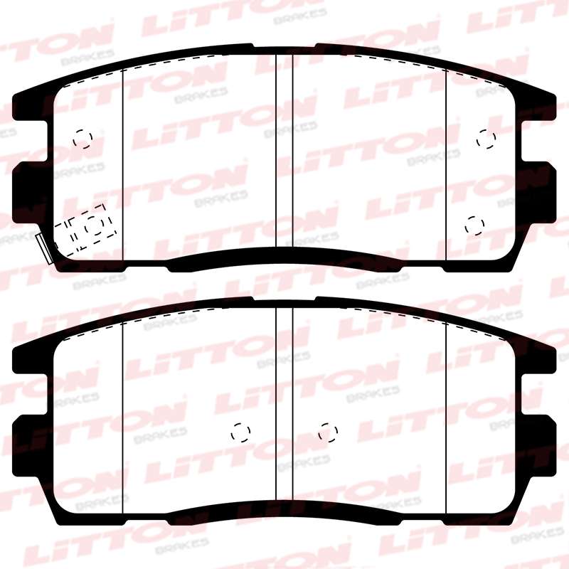LITTON PASTILLAS FRENO CAPTIVA / DAEWOO 06 TRASERA