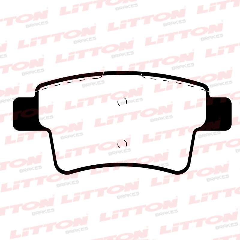 LITTON PASTILLAS FRENO P 408 2011> C 4 G.PICASSO 07> TRASERA (POSICION 0951)