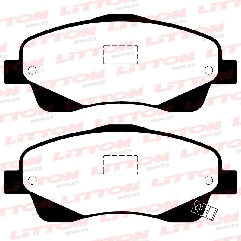LITTON PASTILLAS FRENO DEL. TOYOTA AVENSIS II COROLLA VII 1.6- 1.8- 2.0- 2.2 