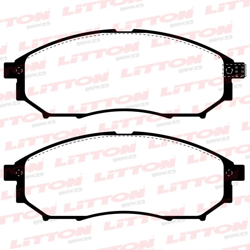 LITTON PASTILLAS FRENO KOLEOS 08>-NISSAN X-TERRA-PATHFINDER (POSICION 0942)