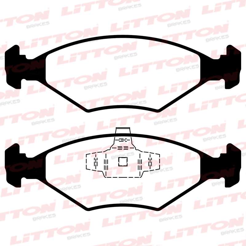 LITTON PASTILLAS FRENO DEL. FIAT UNO FIRE 09/