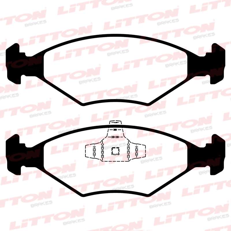 LITTON PASTILLAS FRENO PALIO - SIENA 2009 (POSICION 0990)
