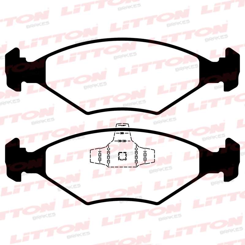 LITTON PASTILLAS FRENO DEL. FIAT FIORINO UNO 1.0 ECONOMY WAY 10/