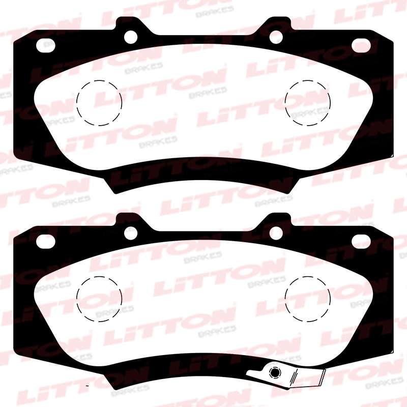 LITTON PASTILLAS FRENO TOYOTA HILUX 2008> SW4 (POSICION 0981)