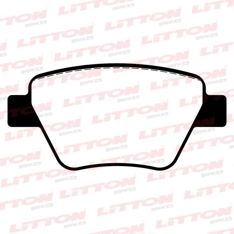 LITTON PASTILLAS FRENO AUDI A3 2008>-SCIROCCO 1.4-1.6-2.0