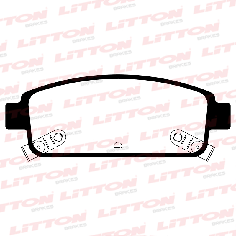 LITTON PASTILLAS FRENO CRUZE II-TRACKER-ASTRA TRASERA