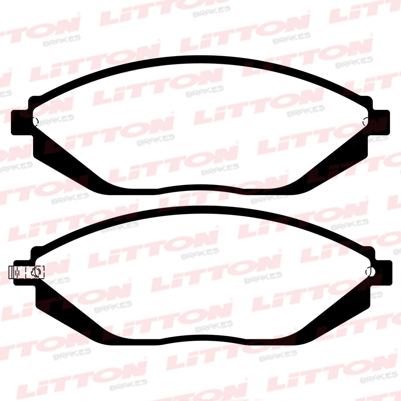 LITTON PASTILLAS FRENO DEL. CHEVROLET SPARK 1.0 - 1.2 10/ 