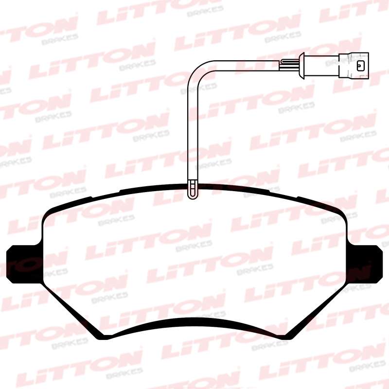 LITTON PASTILLAS FRENO DEL. CHERY TIGGO 2.0 16V CELER 1.5 CIELO 1.6 LIFAN: X60 1.8 16V 
