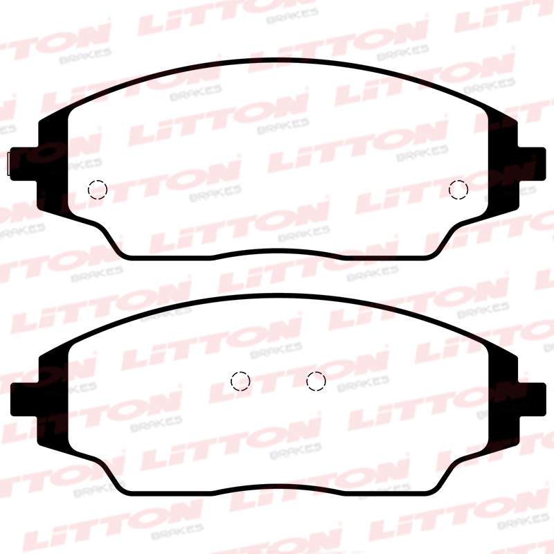 LITTON PASTILLAS FRENO DEL. CHEVROLET COBALT 1.4 8V ONIX 1.4 SONIC  1.6 16V SPIN  1.8 8V LT-LTZ