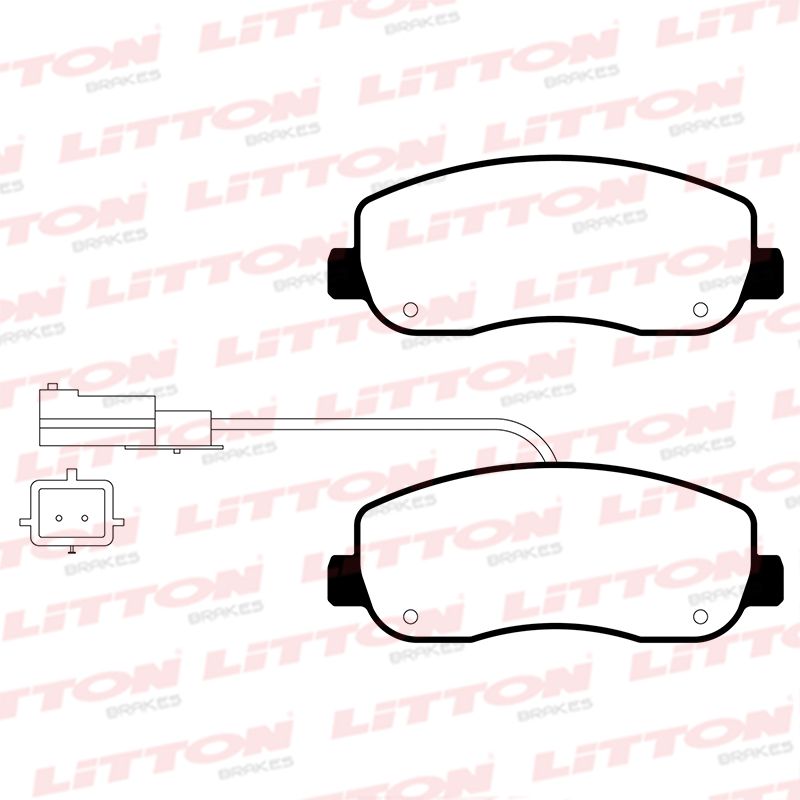 LITTON PASTILLAS FRENO DEL. NISSAN INTERSTAR II 2.5 DCI RENAULT MASTER 10/