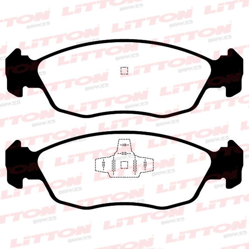 LITTON PASTILLAS FRENO DEL. CHEVROLET CELTA 1.4 LTZ CORSA CLASSIC 1.4 10/