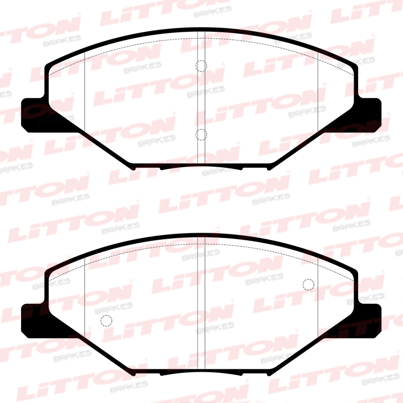 LITTON PASTILLAS FRENO VW POLO 1.4 1.6 TDI 2016> VENTO 2013 (POSICION 1143)