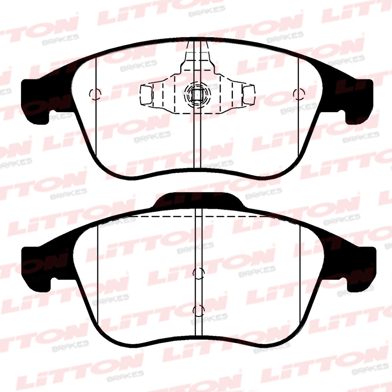LITTON PASTILLAS FRENO DEL. RENAULT CLIO 1.6 FLUENCE 1.6- 2.0 16V GT KANGOO II STEPWAY LAGUNA III 1.6- 2.0 DCI 16V MEGANE III 2.0 RS 